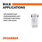 SYLVANIA 3157A AMBER SYL LED Mini Bulb Mini Bulb, 2 Pack, , hi-res